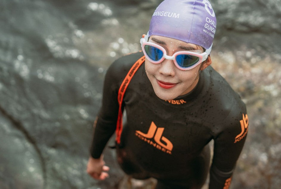 Johnber Open Water Swim Mirrored Goggles
