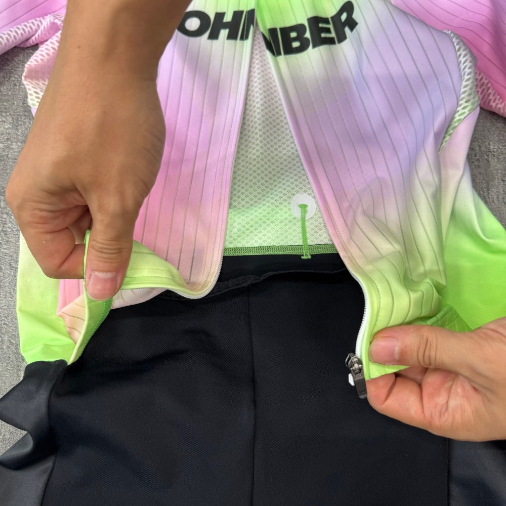 Johnber Triathlon Aerosuit Green/Purple