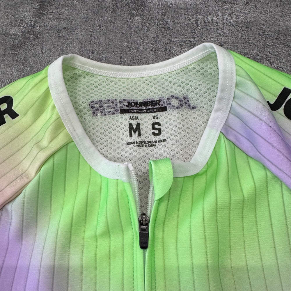 Johnber Triathlon Aerosuit Green/Purple