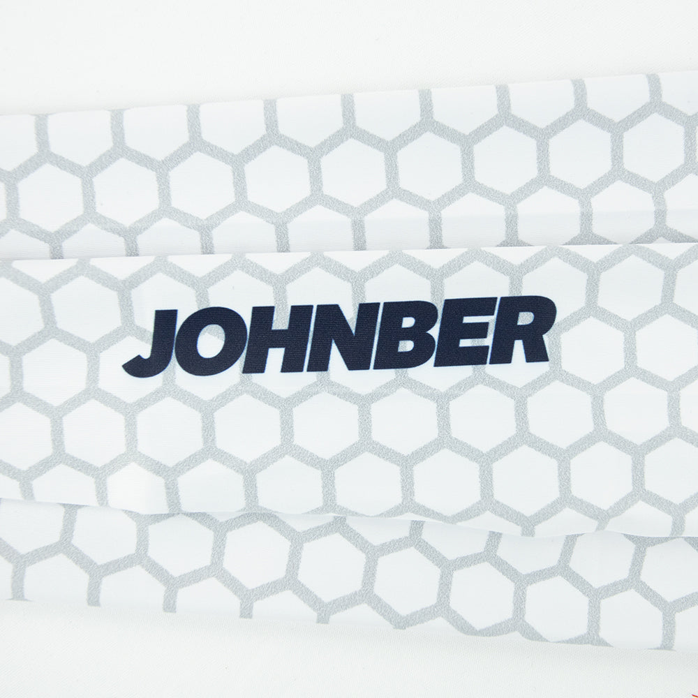 Johnber Compression Arm Sleeve White