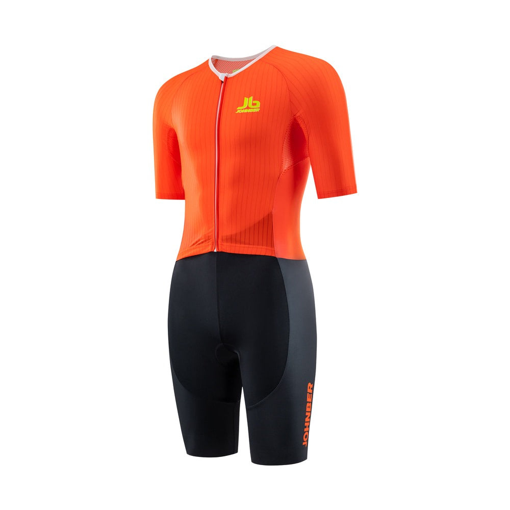 Johnber Triathlon Aerosuit Solid Red