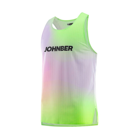 Johnber Lightweight Pro Singlet GreenPurple