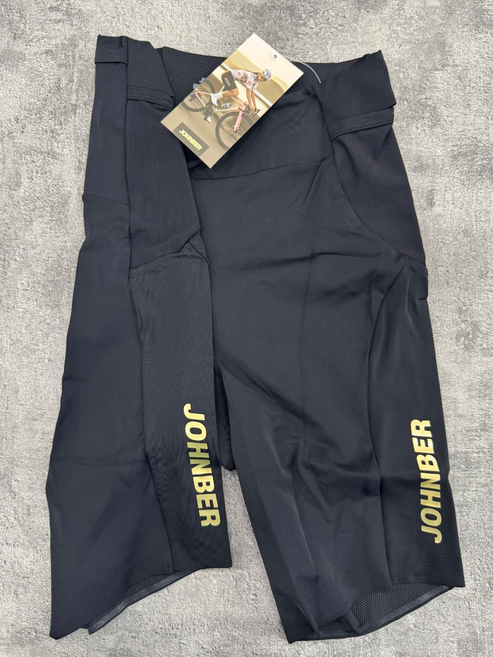 Johnber Triathlon Shorts Black/Gold