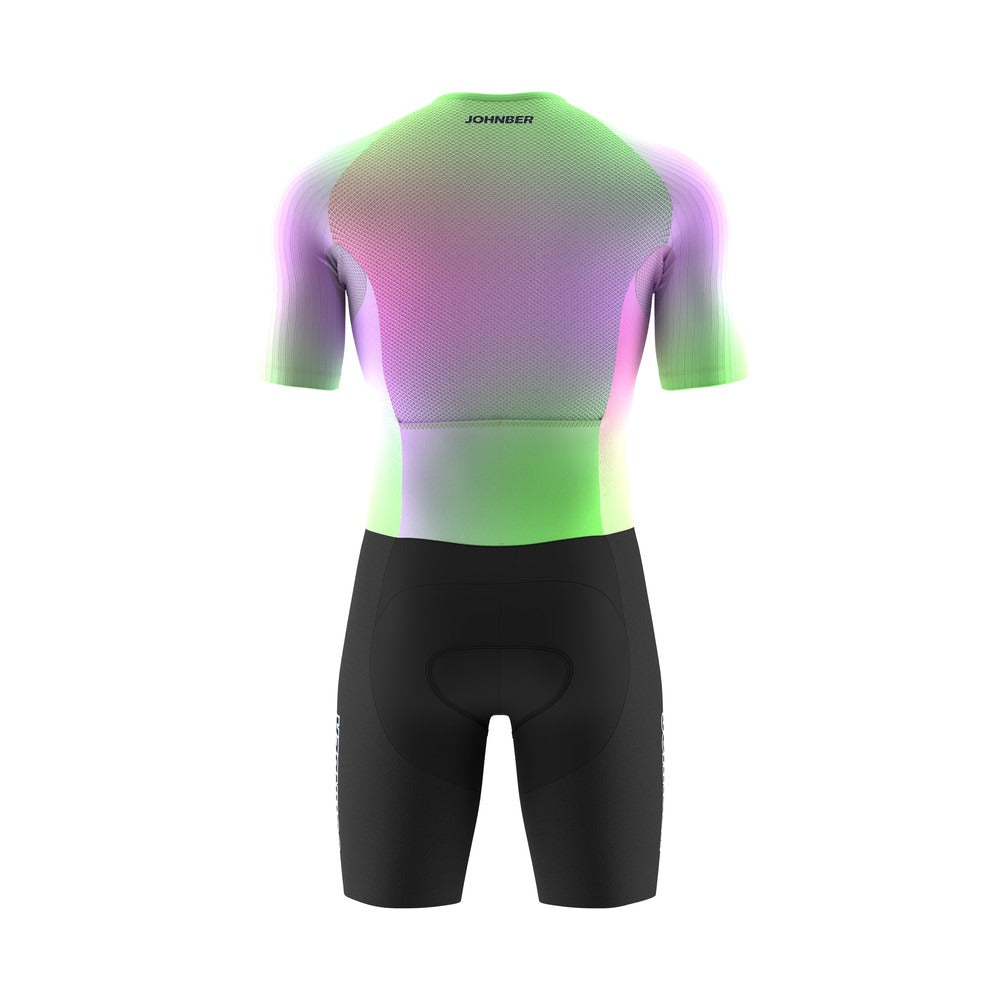 Johnber Triathlon Aerosuit Green/Purple