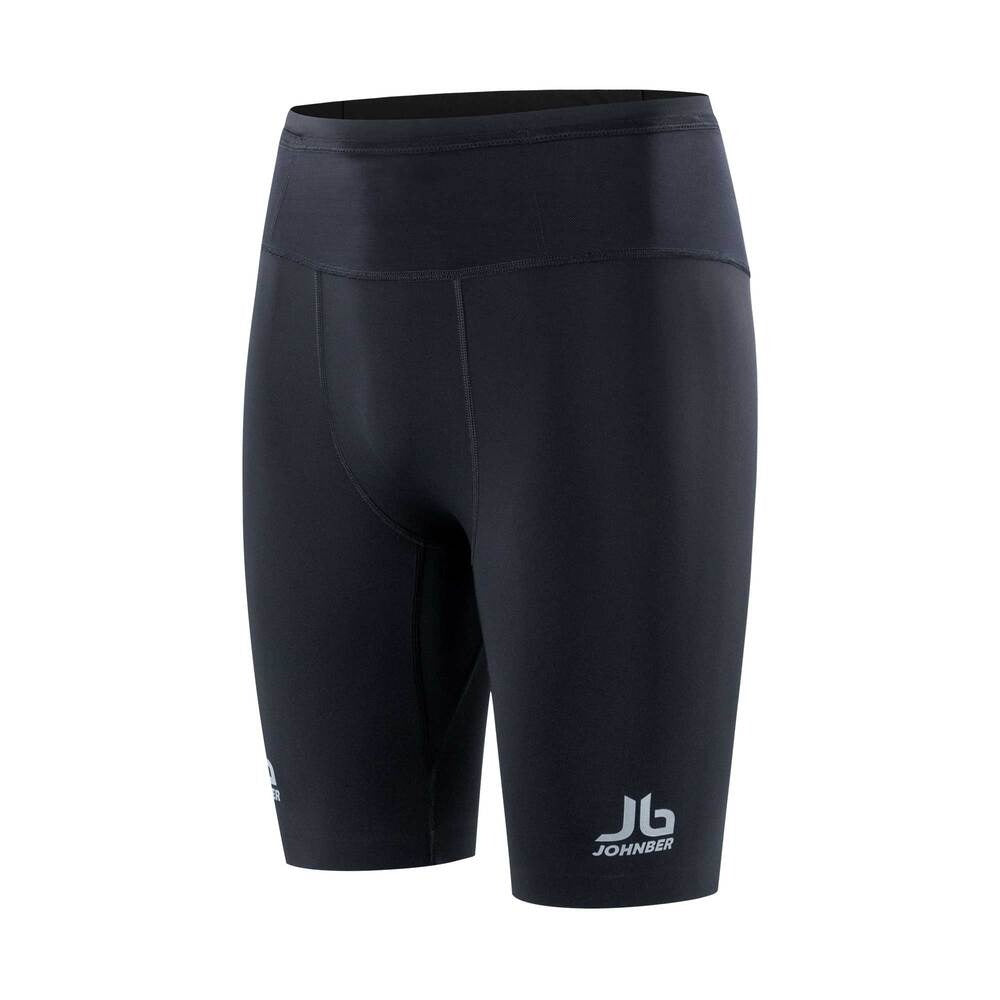 Johnber Running Half Tights Black/White