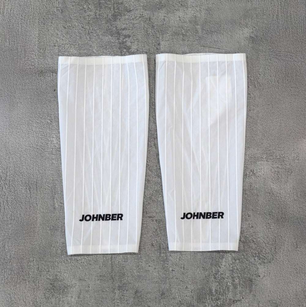 Johnber Compression Calf Sleeves White