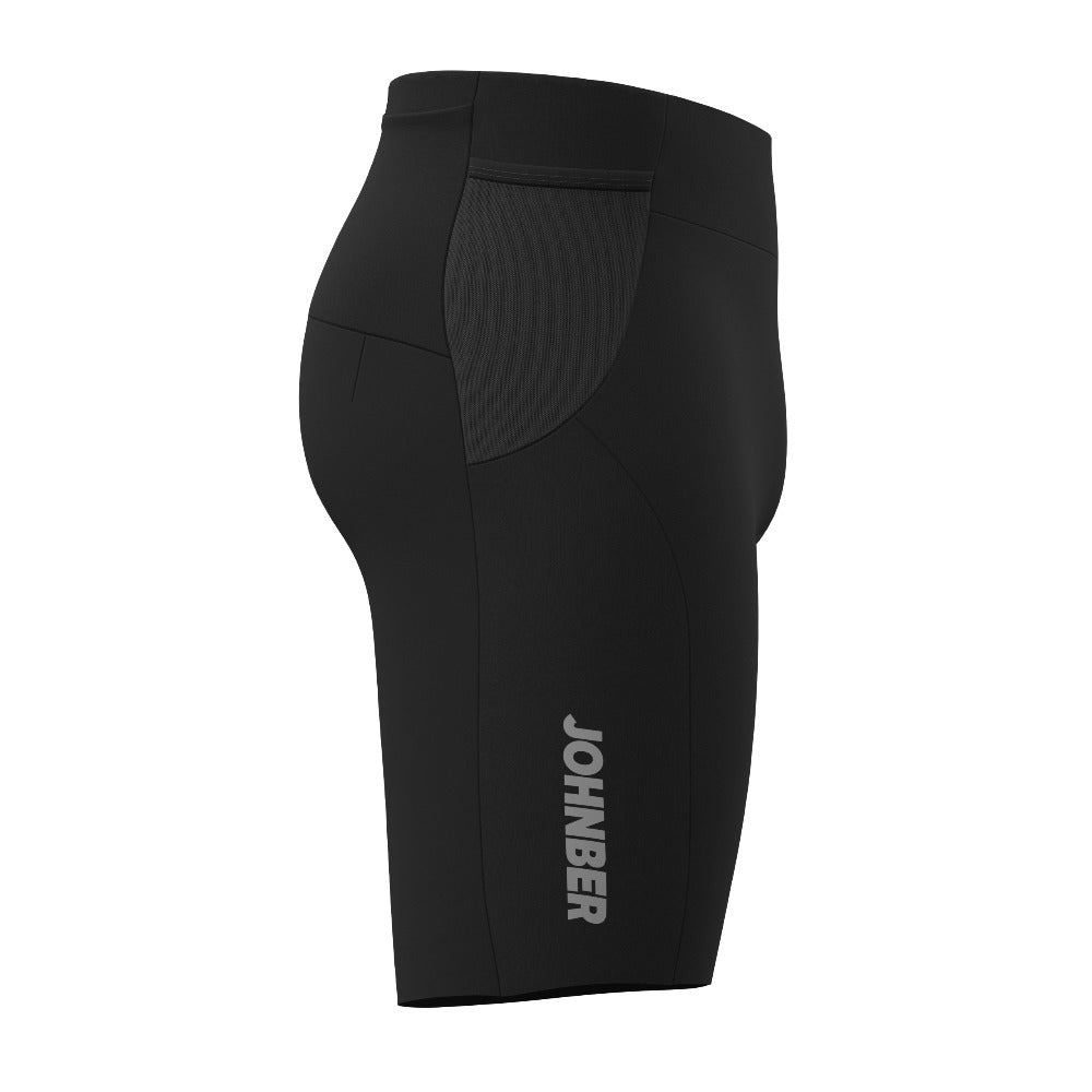 Johnber Triathlon Shorts Black/Silver