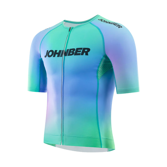 Johnber Triathlon Aero Jersey Aurorablue