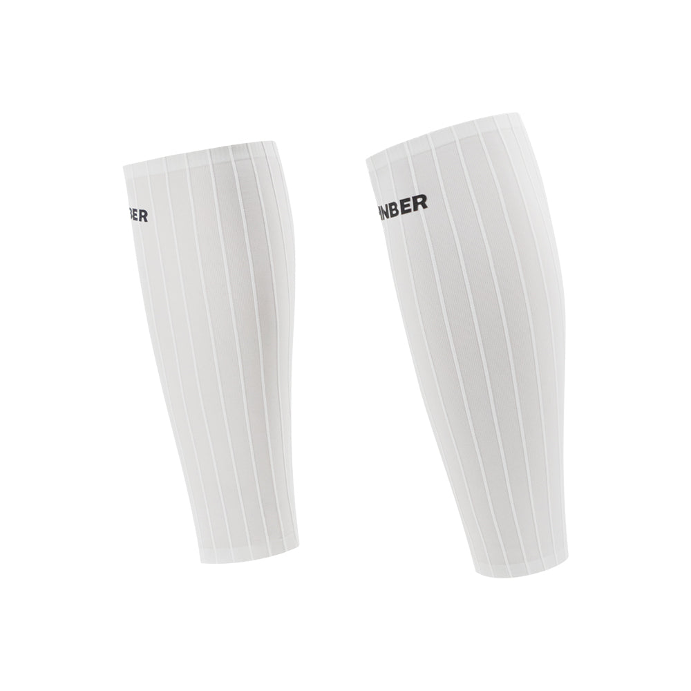 Johnber Compression Calf Sleeves White
