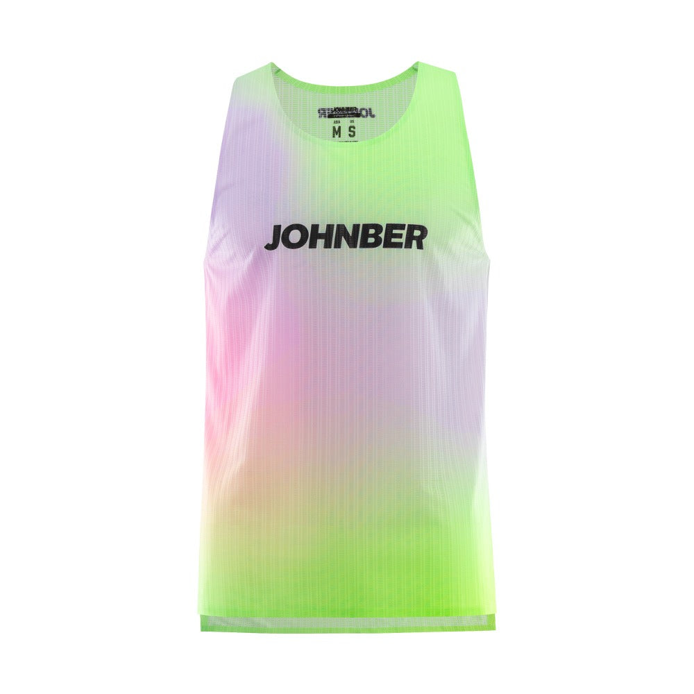 Johnber Lightweight Pro Singlet GreenPurple