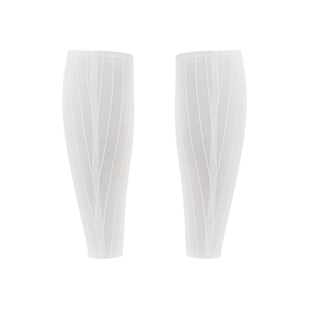 Johnber Compression Calf Sleeves White