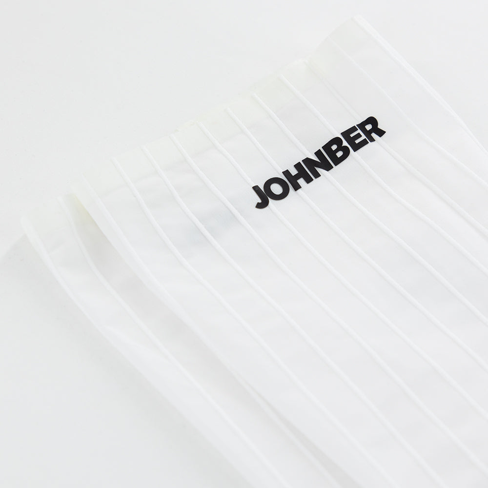 Johnber Compression Calf Sleeves White