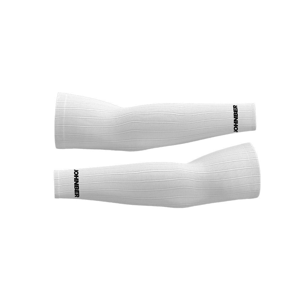 Johnber Aero Pro Arm Sleeves White