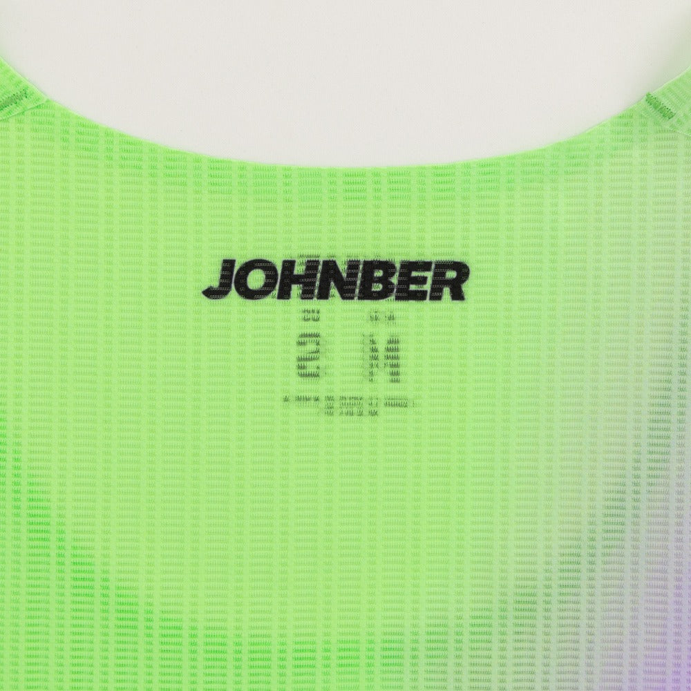 Johnber Lightweight Pro Singlet GreenPurple