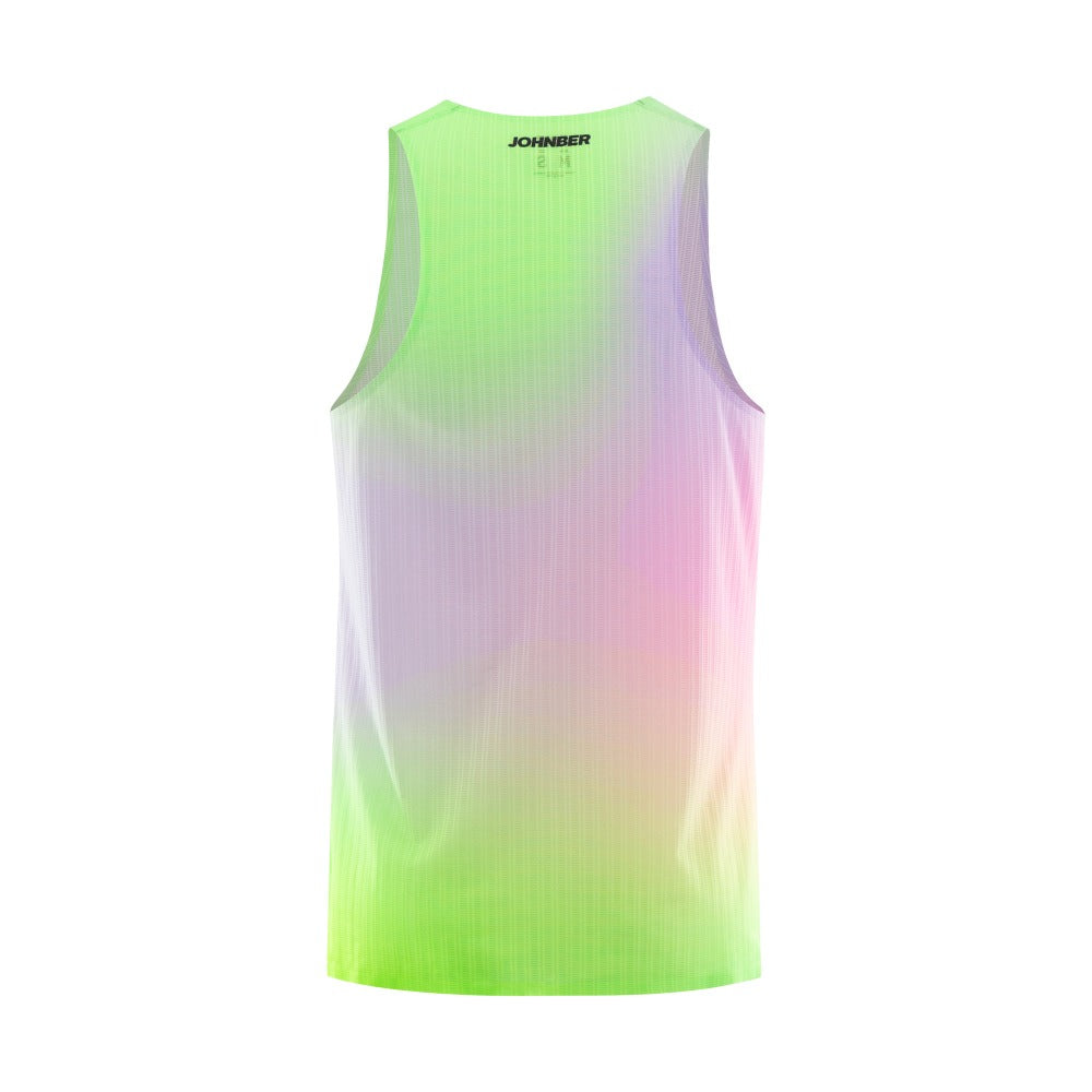 Johnber Lightweight Pro Singlet GreenPurple