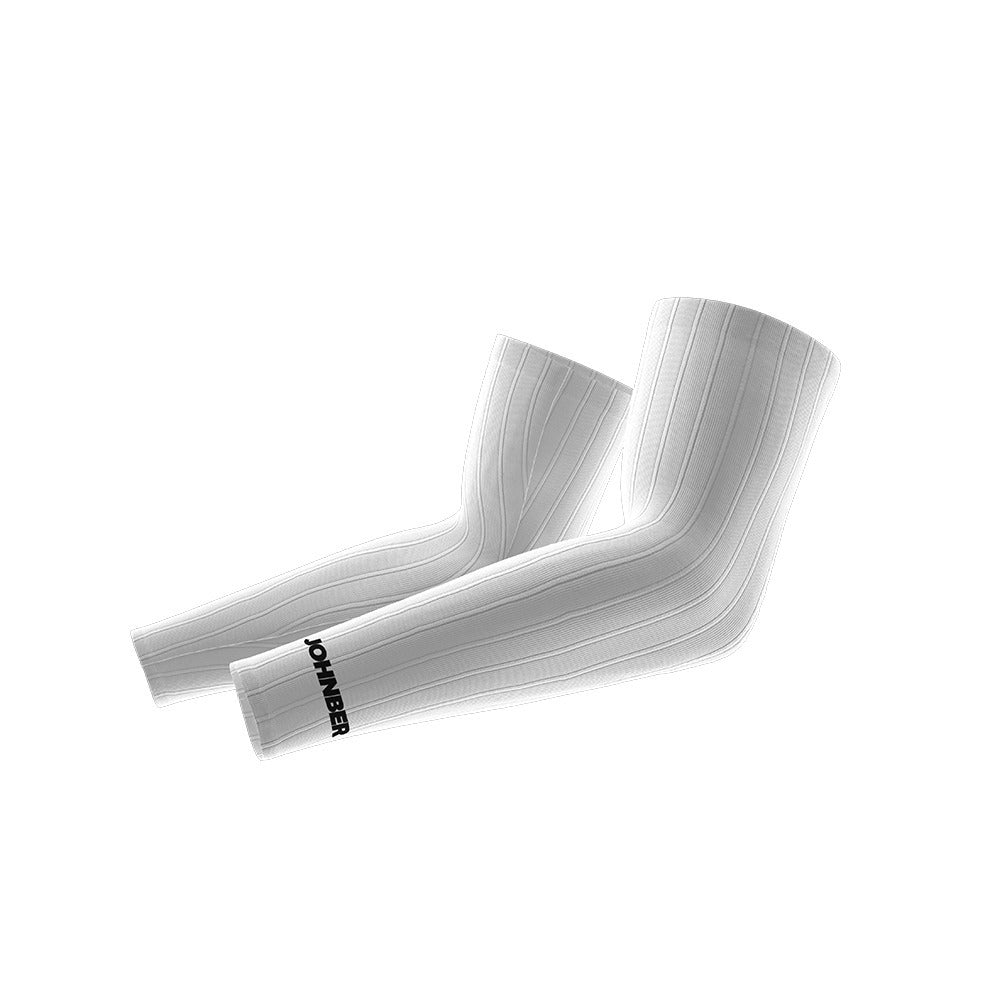 Johnber Aero Pro Arm Sleeves White