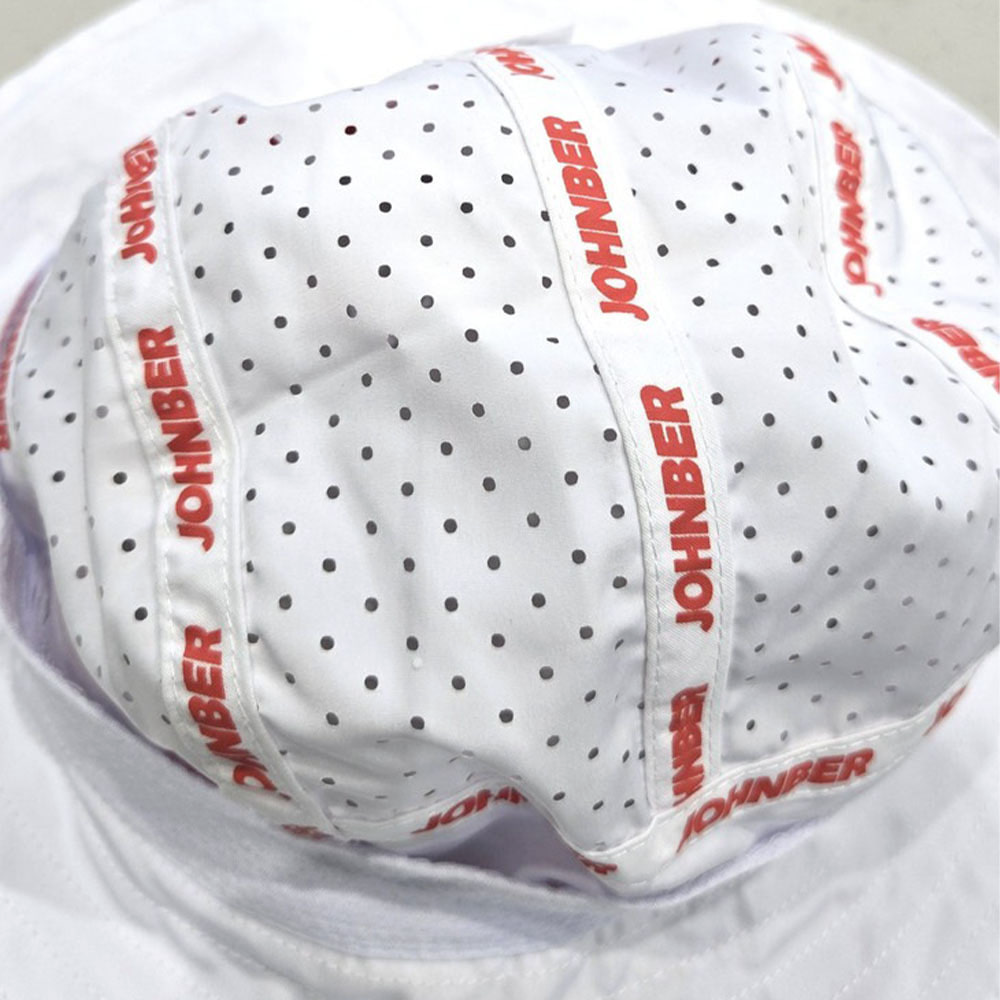 Johnber Running Bucket Hat White