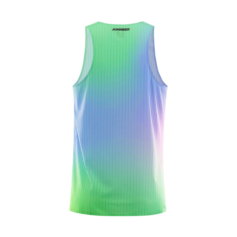 Johnber Lightweight Pro Singlet AuroraBlue