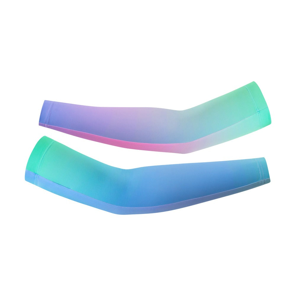Johnber Compression Arm Sleeves Aurorablue