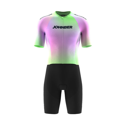 Johnber Triathlon Aerosuit Green/Purple